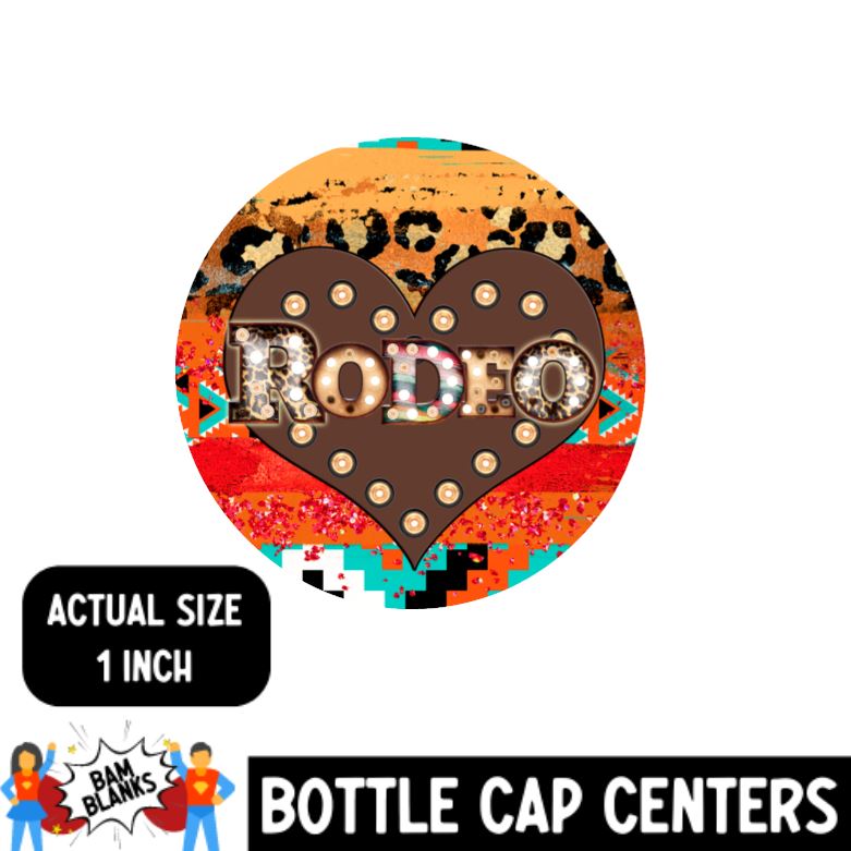 Rodeo - Bottle Cap Center #BC0003