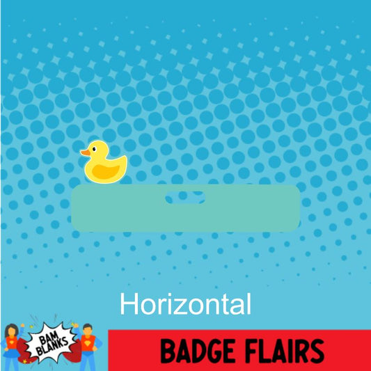 Rubber Duck - BADGE FLAIR DECAL AND ACRYLIC #BF0019