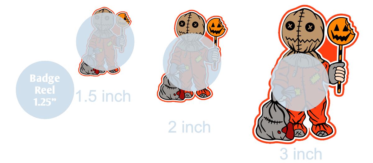 Sam - DECAL AND ACRYLIC SHAPE #DA01162 – BAM Blanks and More