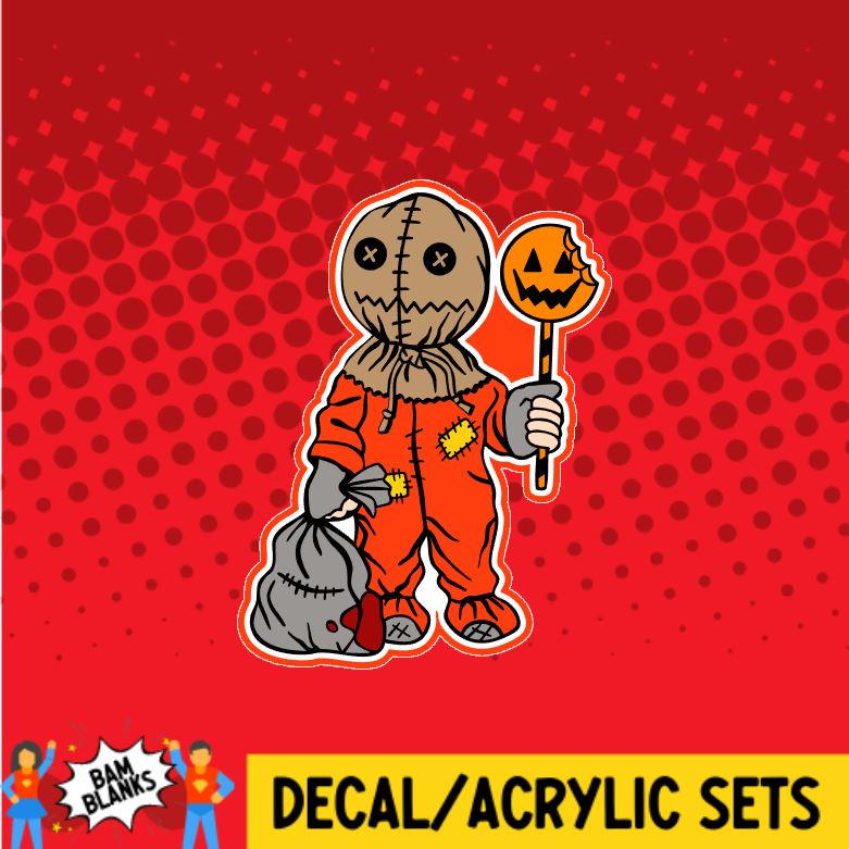 Sam - DECAL AND ACRYLIC SHAPE #DA01162 – BAM Blanks and More