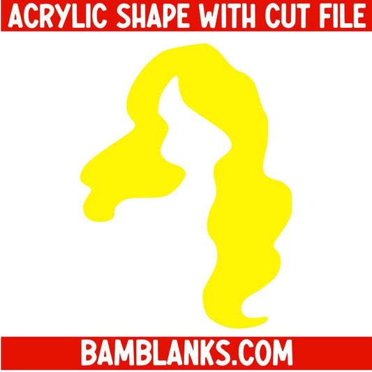 Sanderson Sisters Hair Sarah - Acrylic Shape #576