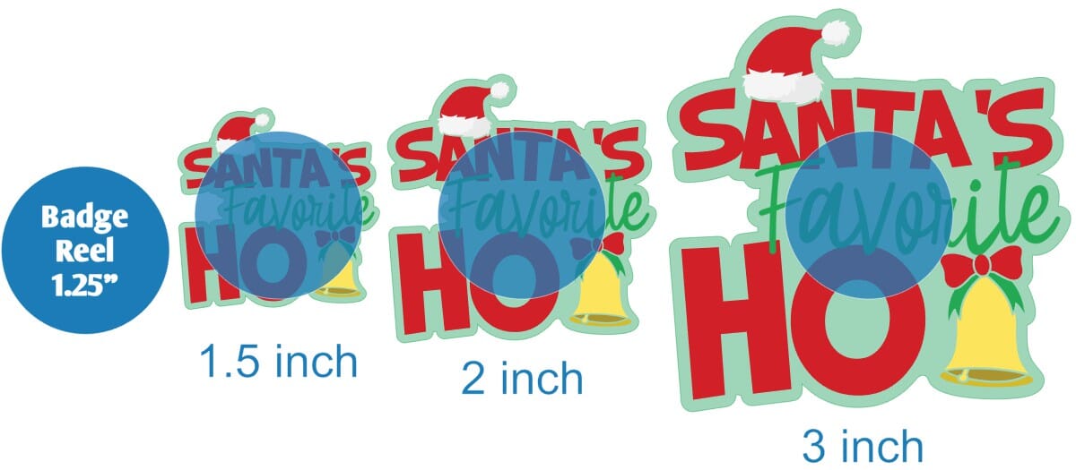 Santa's Favorite Ho - Acrylic Shape #1100