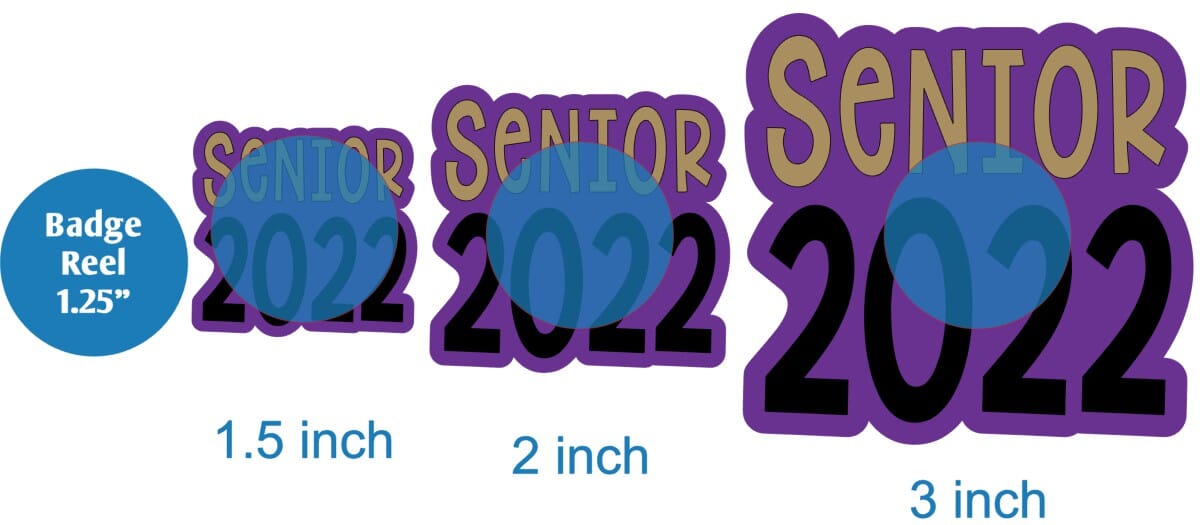 Senior 2022 - Acrylic Shape #2056