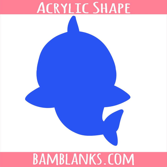 Shark Dad (Fan Art) - Acrylic Shape #710