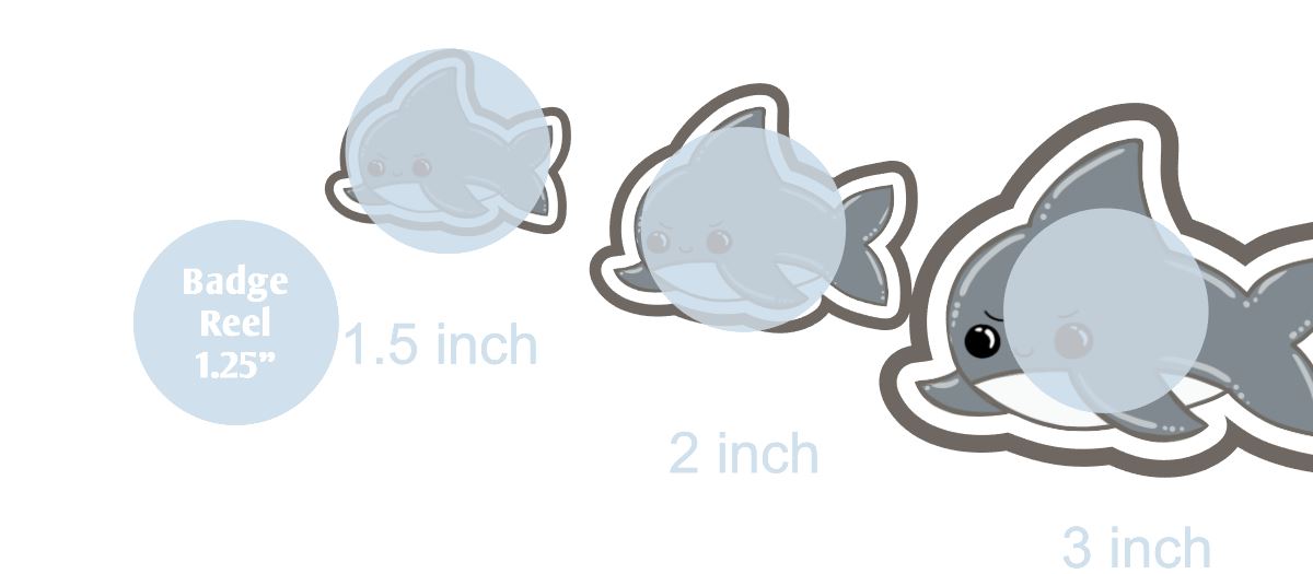 Shark - DECAL AND ACRYLIC SHAPE #DA0907