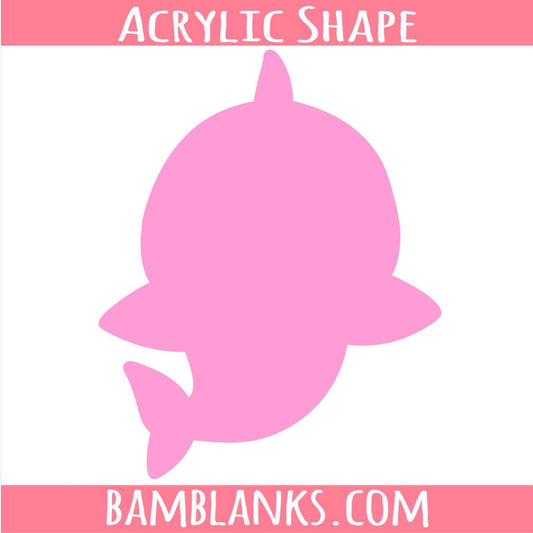 Shark Girl (Fan Art) - Acrylic Shape #713