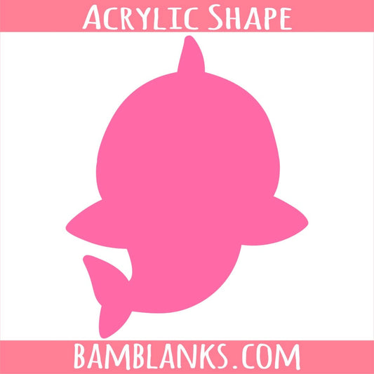 Shark Mom (Fan Art) - Acrylic Shape #712