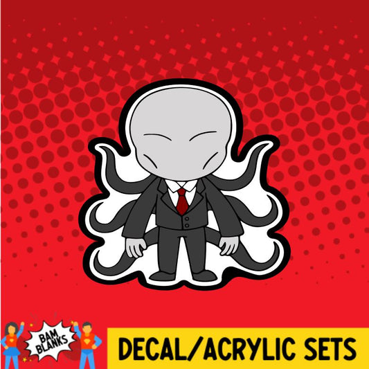 Slenderman - DECAL AND ACRYLIC SHAPE #DA0177