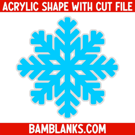 Snowflake 2 - Acrylic Shape #1106