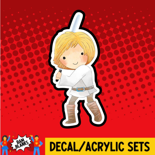 Space Hero - DECAL AND ACRYLIC SHAPE #DA01407