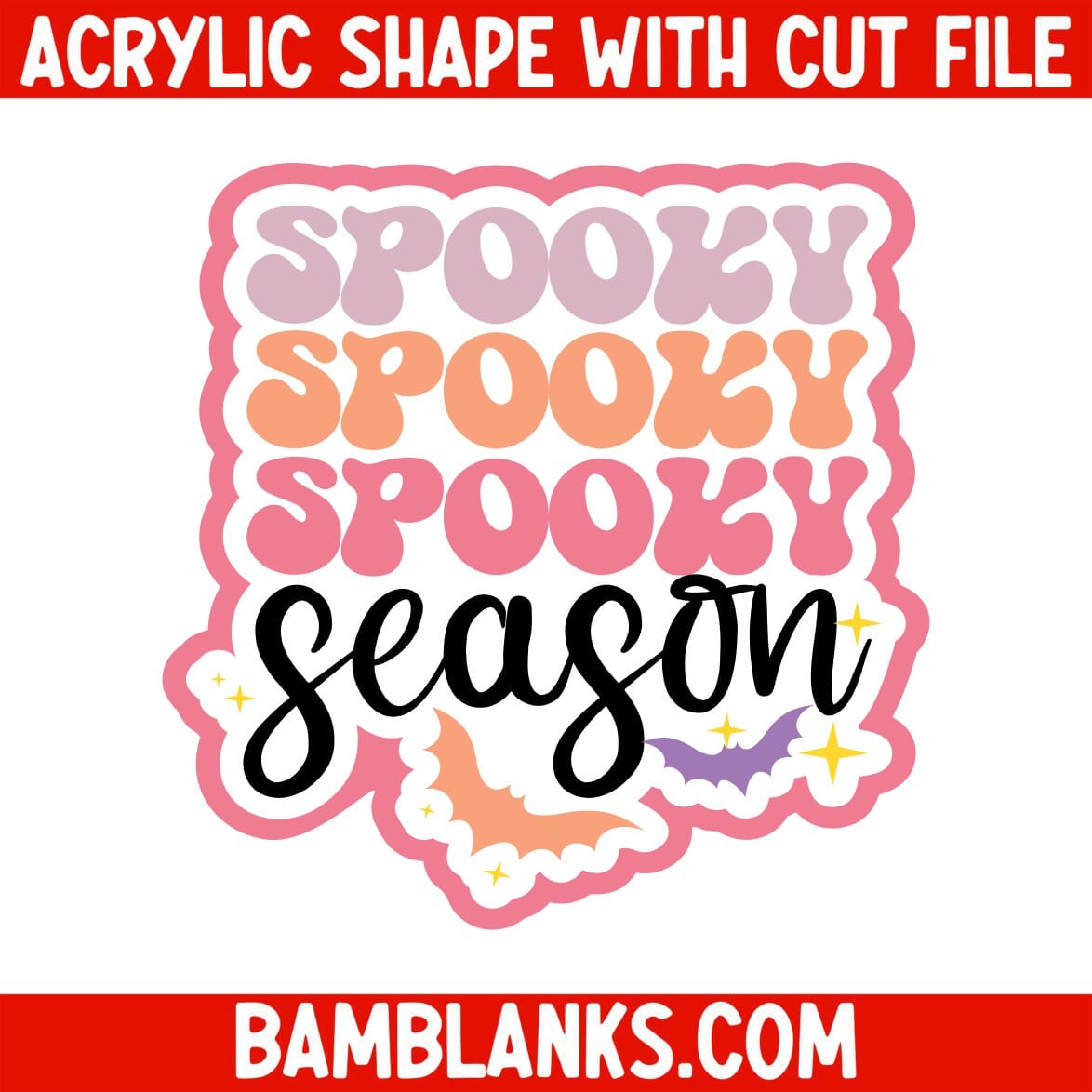 Spooky Season - Acrylic Shape #2232