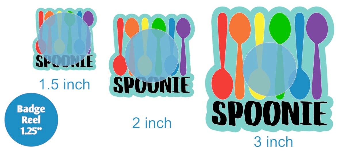 Spoonie - Acrylic Shape #1598