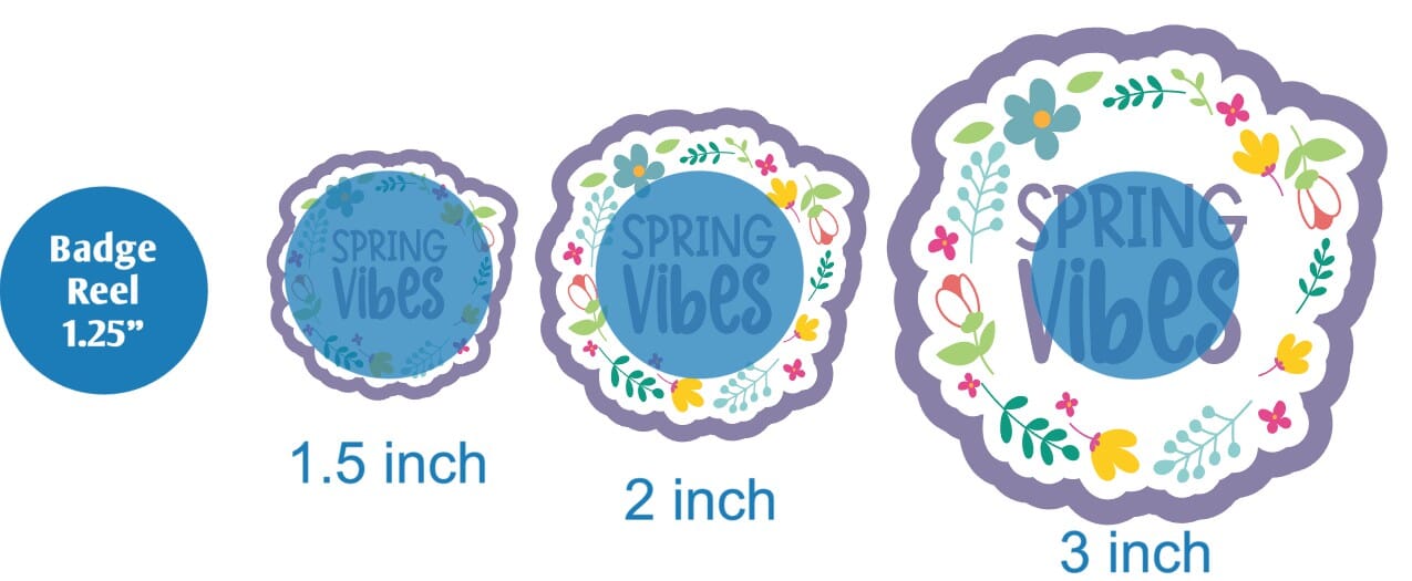 Spring Vibes - DECAL AND ACRYLIC SHAPE #DA0753