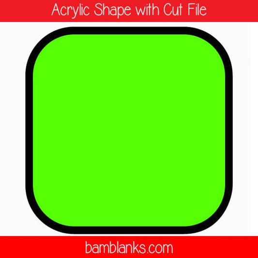 Square - Acrylic Shape #684