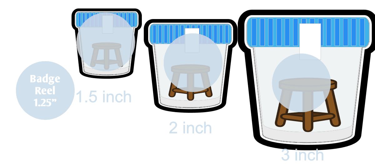 Stool Sample - Acrylic Shape #2357