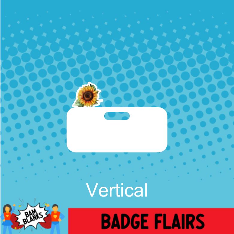 Sunflower - BADGE FLAIR DECAL AND ACRYLIC #BF0019