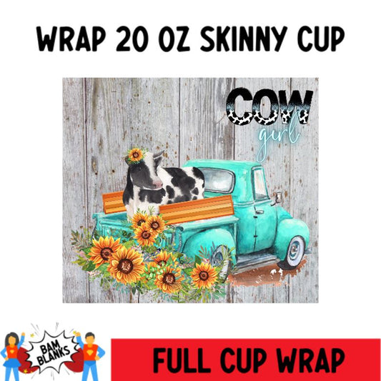 Sunflower Cow Girl - CW0096