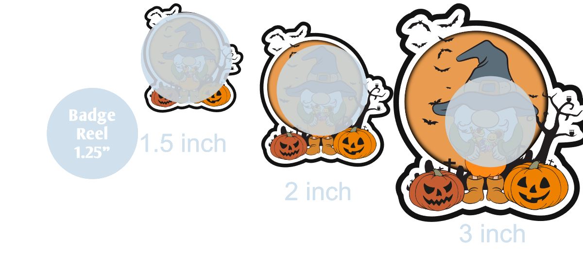 Trick or Treat Gnome - DECAL AND ACRYLIC SHAPE #DA01214