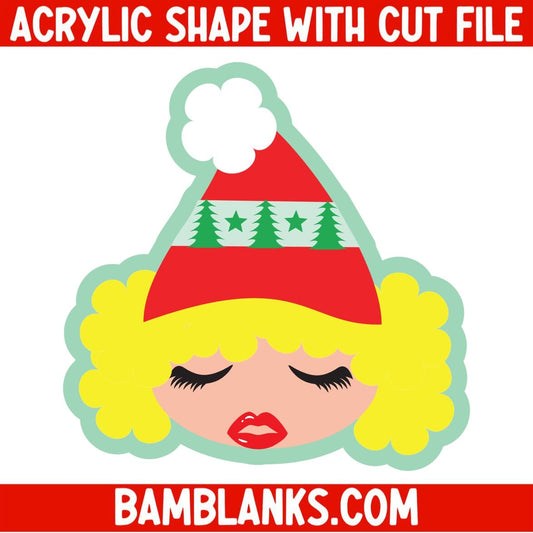 Trixie the Elf - Acrylic Shape #1010