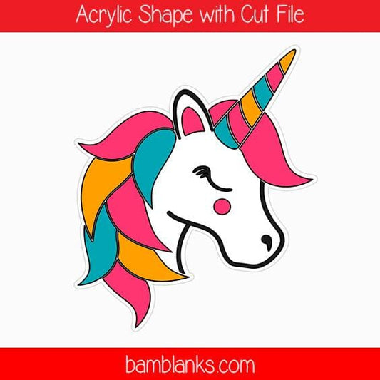 Unicorn - Acrylic Shape #1758