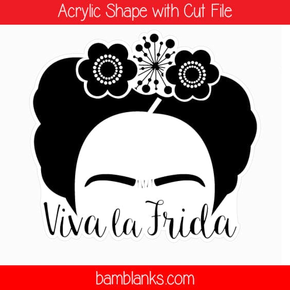 Viva La Frida - Acrylic Shape #506