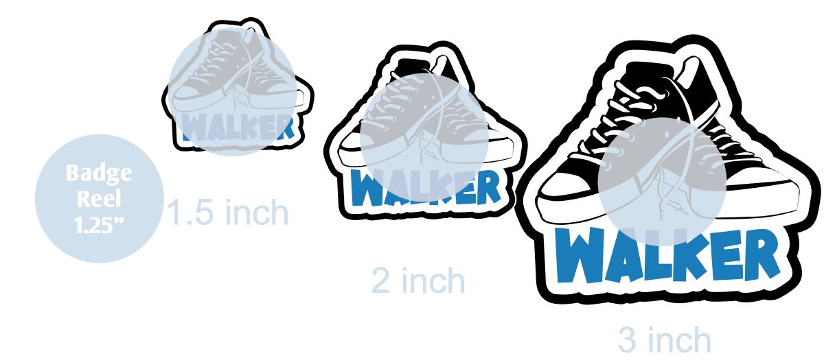 Walker - DECAL AND ACRYLIC SHAPE #DA0186