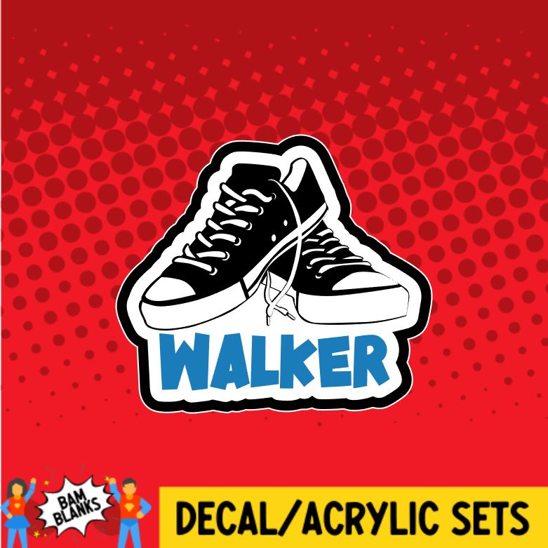 Walker - DECAL AND ACRYLIC SHAPE #DA0186