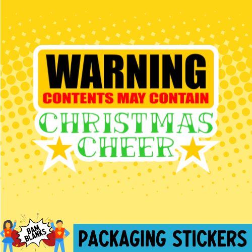 Warning Contents May Contain Christmas Cheer - Christmas #PS0083