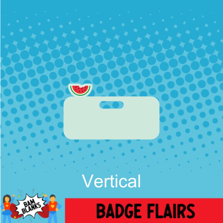 Watermelon - BADGE FLAIR DECAL AND ACRYLIC #BF0008