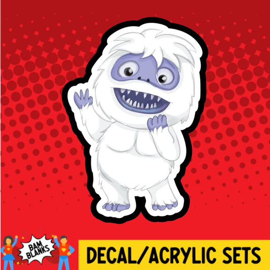 Yeti 2 - DECAL AND ACRYLIC SHAPE #DA01378