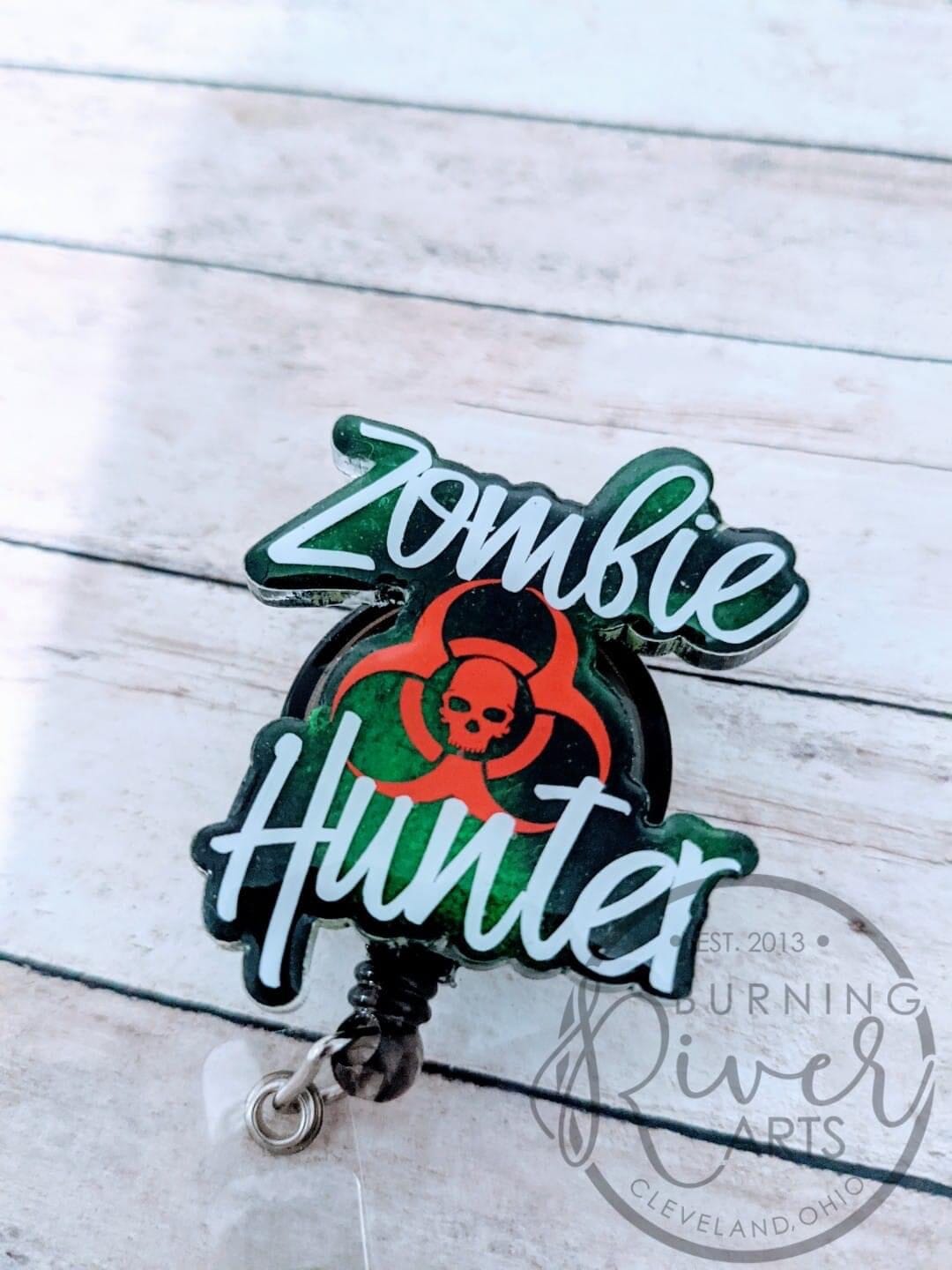 Zombie Hunter - Acrylic Shape #948